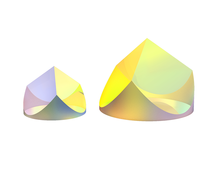 UV Fused Silica Corner Retroreflectors